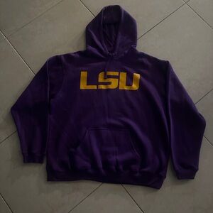 Purple LSU Hoodie